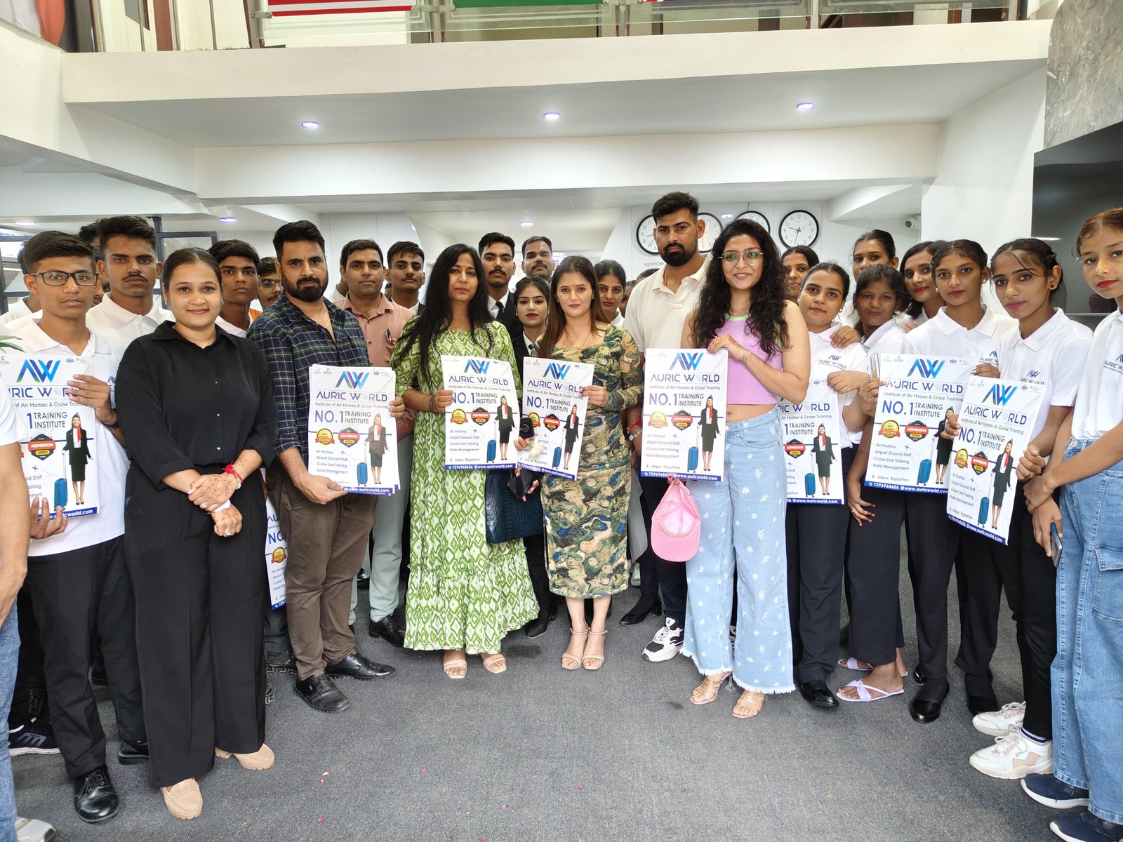 Teamwork, Training & Achievement at Auric World