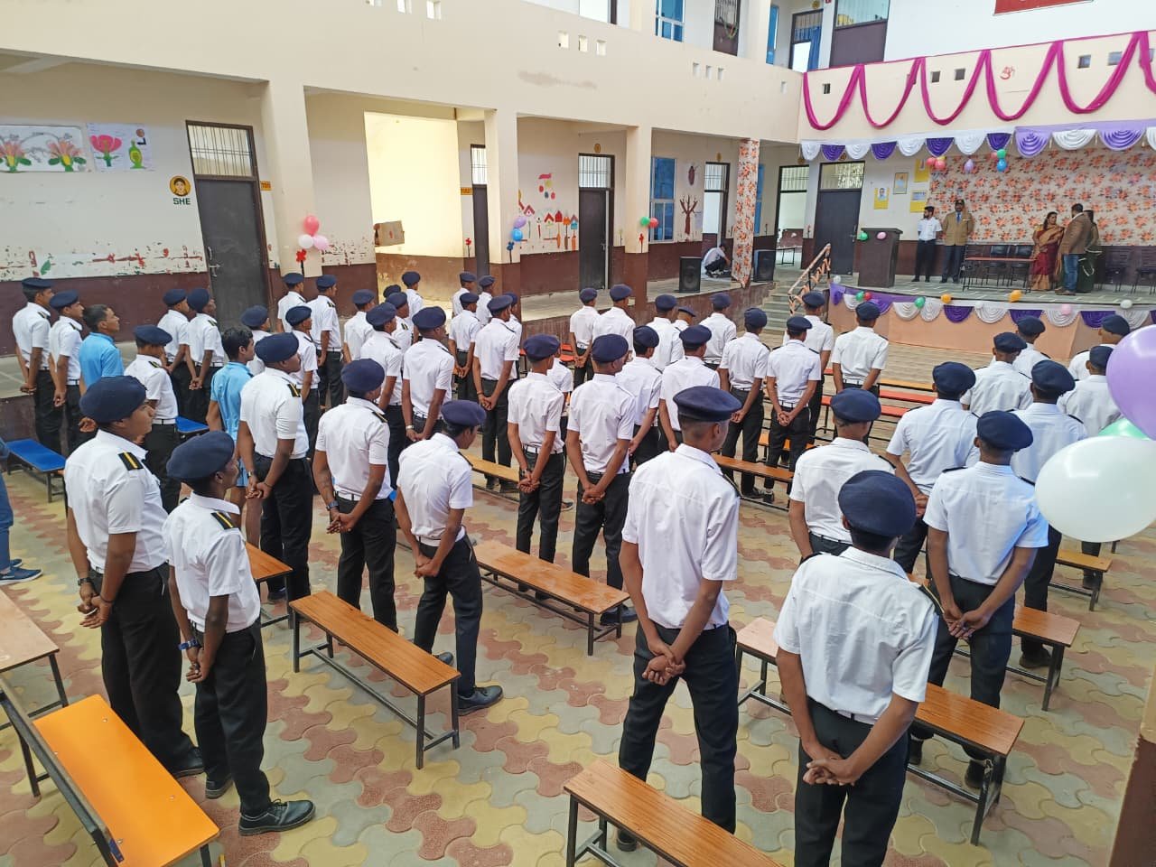 Morning School Assembly