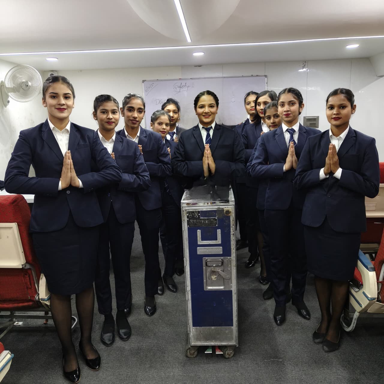 Professional Grooming & Aviation Training Session